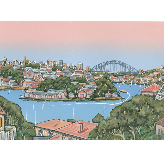 Autumn Afternoon from Drummoyne